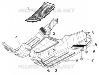 Foot board - rubber mats