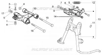 central stand-swinging arm