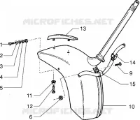 Front mudguard