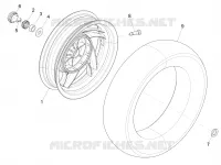 Rear wheel