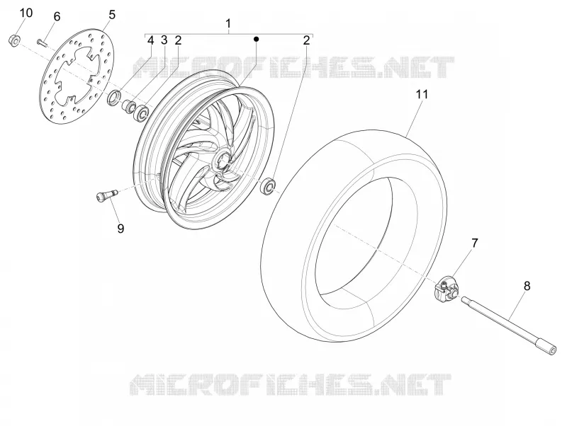 Front wheel