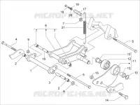 Swinging arm