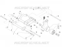 Swinging arm