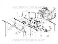 Swinging arm