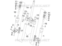 Fork's components (Kayaba)