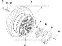 Rear wheel