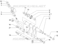 Swinging arm