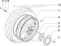 Rear wheel