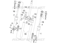 Fork's components (Kayaba)