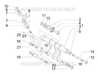Swinging arm