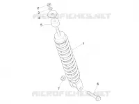 Rear suspension - Shock absorber/s