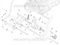 Swinging arm