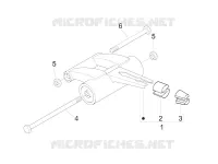 Swinging arm