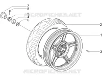 Rear wheel