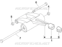 Swinging arm