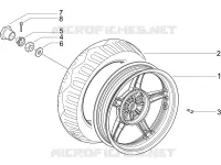 Rear wheel