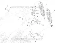 Rear suspension - Shock absorber/s