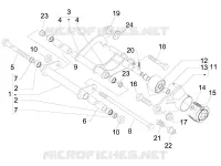 Swinging arm