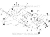 Swinging arm