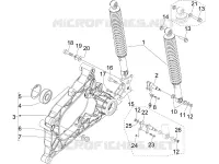 Rear suspension - Shock absorber/s