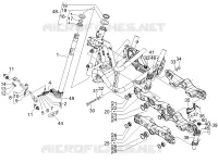 Fork/steering tube - Steering bearing unit