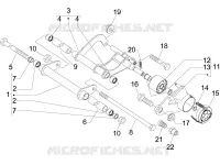 Swinging arm