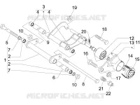 Swinging arm