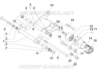 Swinging arm