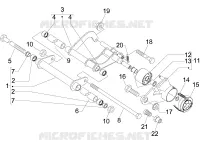Swinging arm