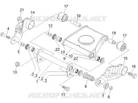 Swinging arm