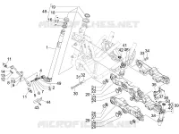 Fork/steering tube - Steering bearing unit