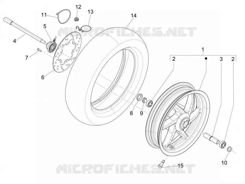 Front wheel