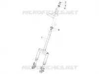 Fork/steering tube - Steering bearing unit