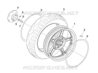 Rear wheel