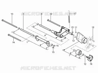 Swinging arm