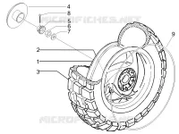 Rear wheel