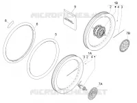 Roue arrière