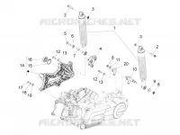 Rear suspension - Shock absorber/s