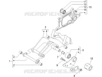 Swinging arm