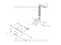 Rear suspension - Shock absorber/s