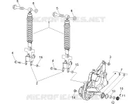 Rear suspension - Shock absorber/s