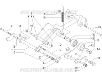 Swinging arm