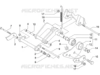 Swinging arm