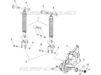 Rear suspension - Shock absorber/s