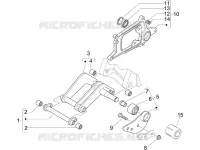 Swinging arm