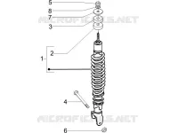 Rear suspension - Shock absorber/s