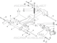 Swinging arm