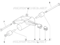 Swinging arm