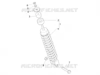 Rear suspension - Shock absorber/s