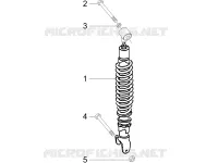 Rear suspension - Shock absorber/s